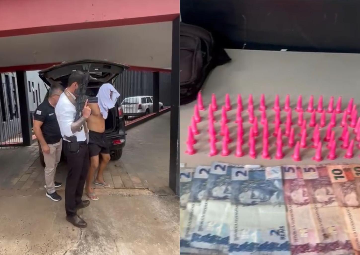 DIG captura assaltante que roubou três veículos em lava-jato; assista