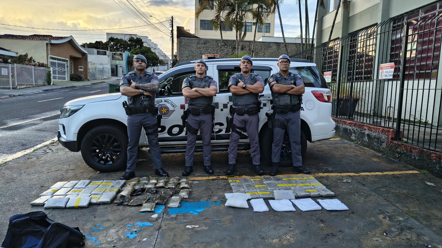 Força Tática apreende R$ 400 mil em drogas na zona sul de Franca
