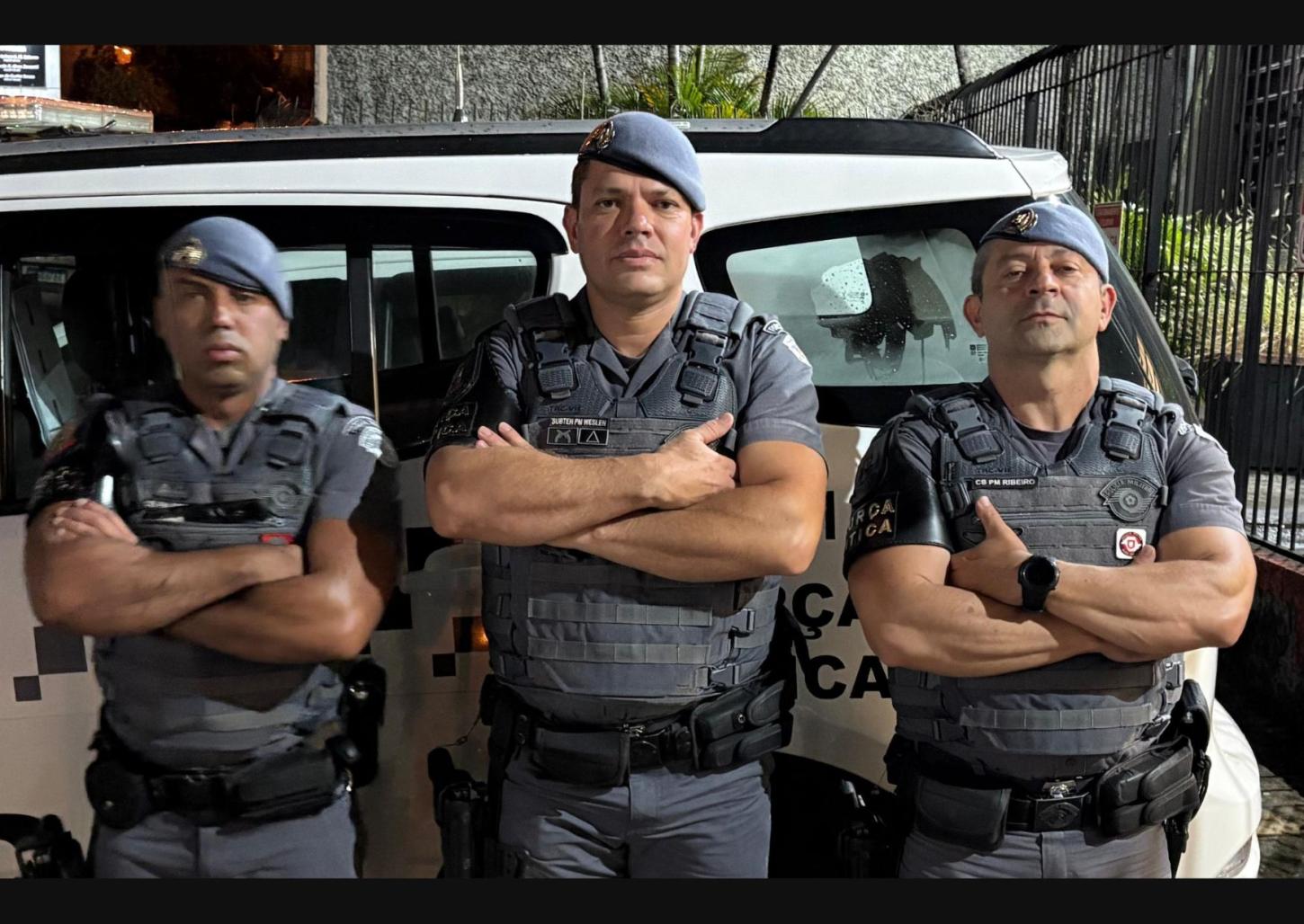 Assaltante é capturado pela Força Tática no Jardim Portinari