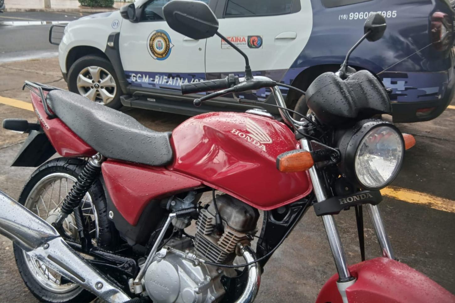 Homem é preso pela GCM após furtar motocicleta em Rifaina