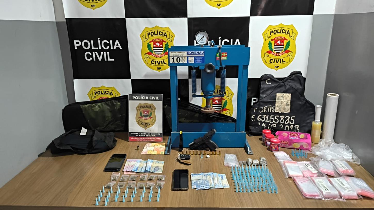 Três são presos pela Dise em bar utilizado como ponto de tráfico