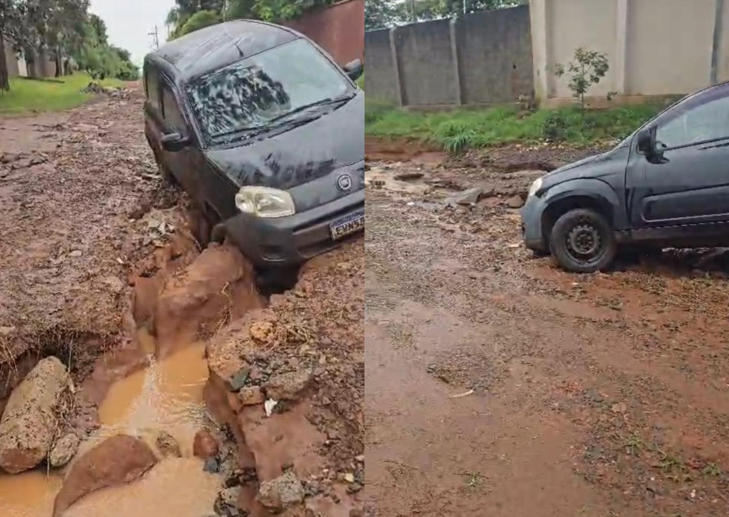 Morador do Recanto Fortuna denuncia falta de manutenção em ruas