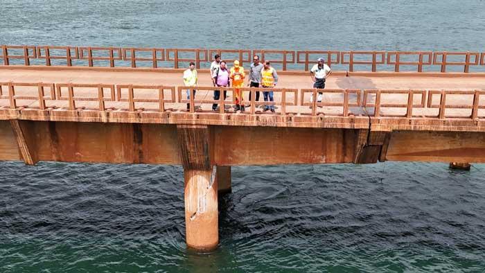 Ponte no Rio Grande tem tráfego restrito após identificação de trincas