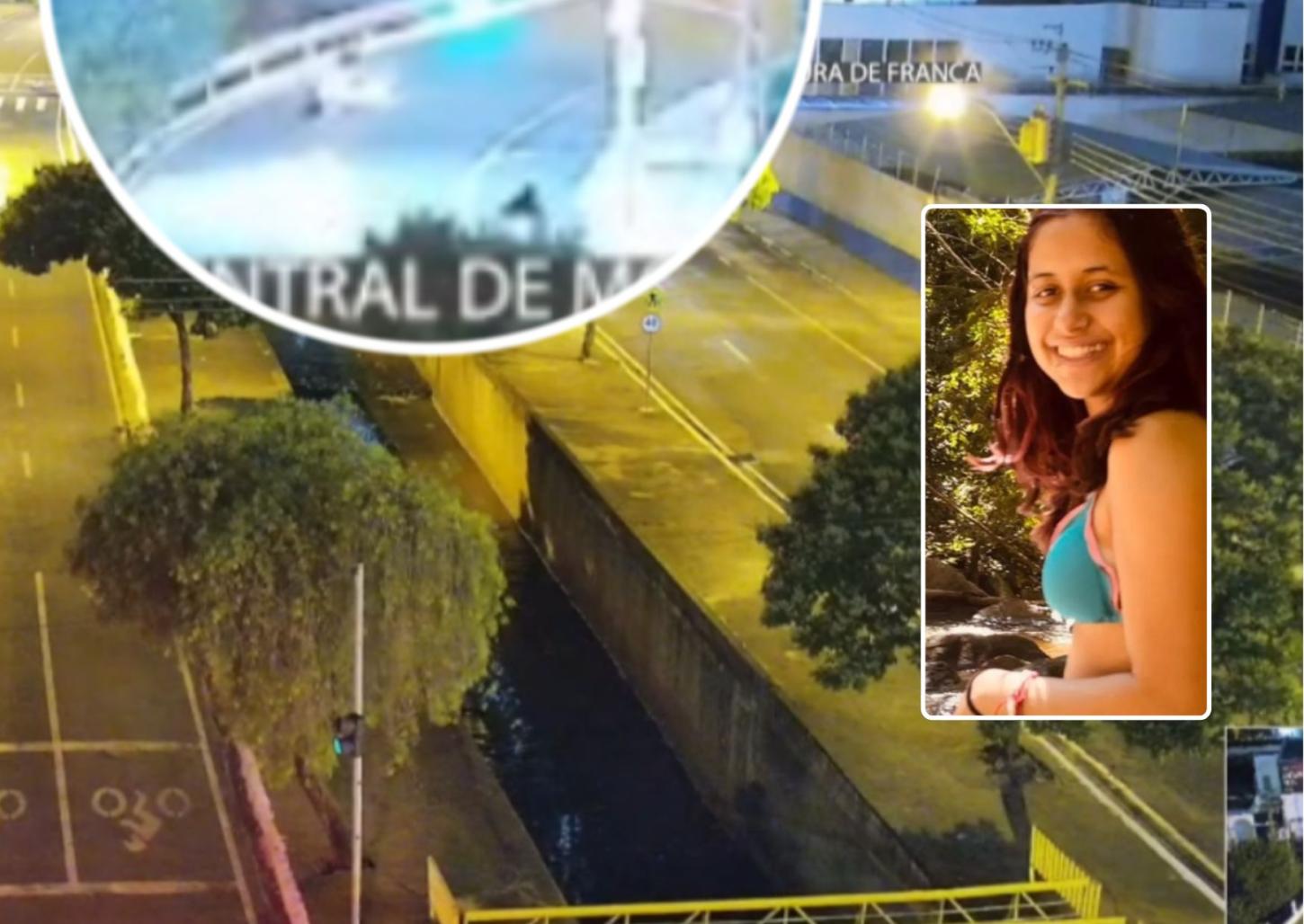 Câmera flagrou acidente que matou adolescente de 15 anos em Franca