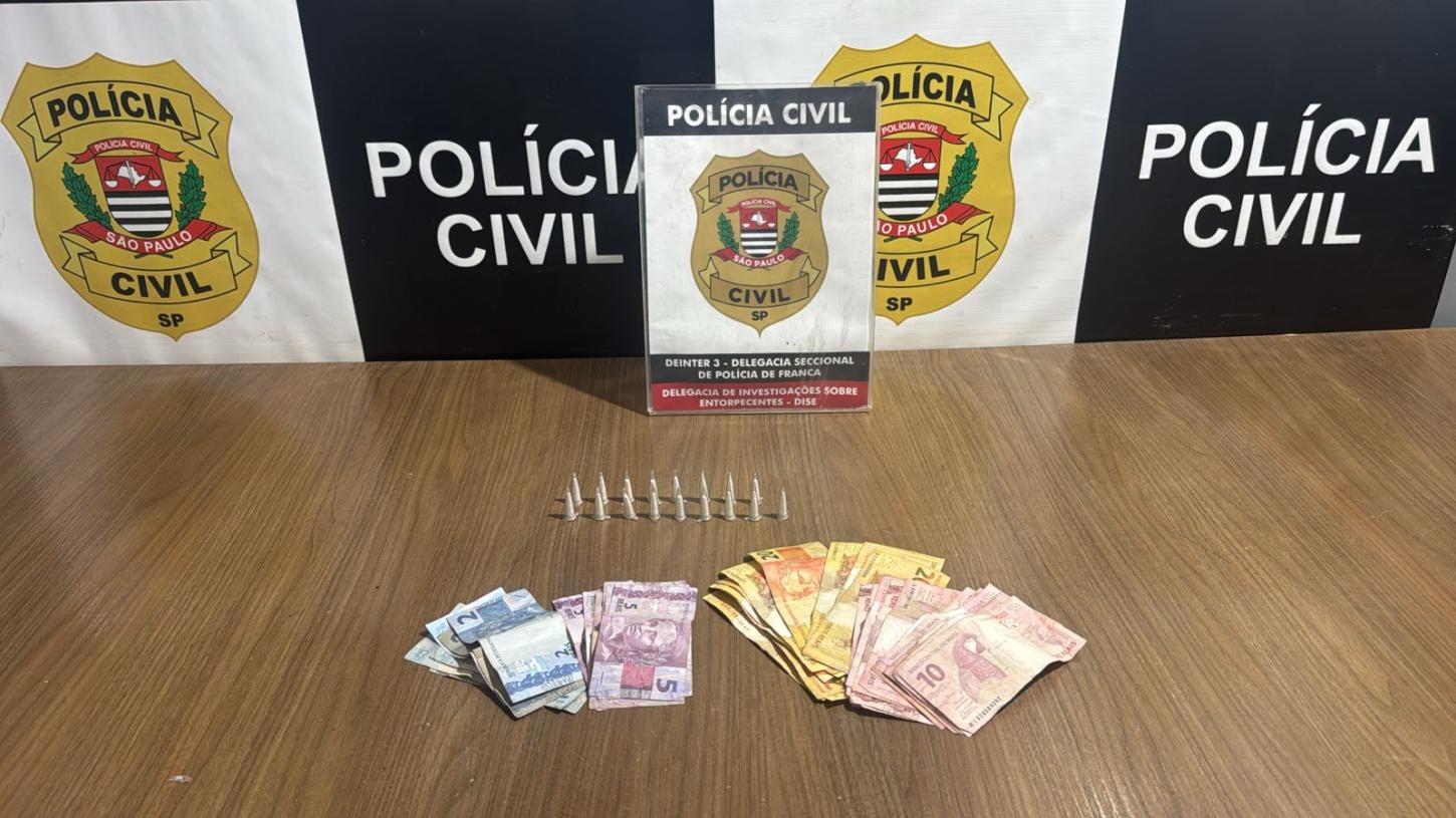 Adolescente é apreendido com cocaína escondida em carretel de linha