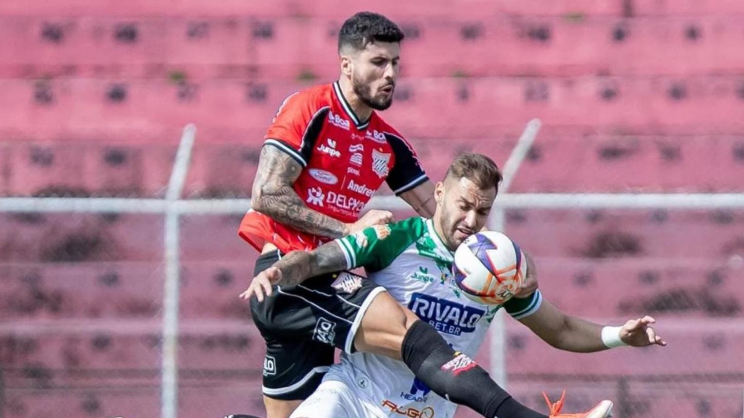 Francana marca nos acréscimos e fica no empate com o Paulista fora de casa