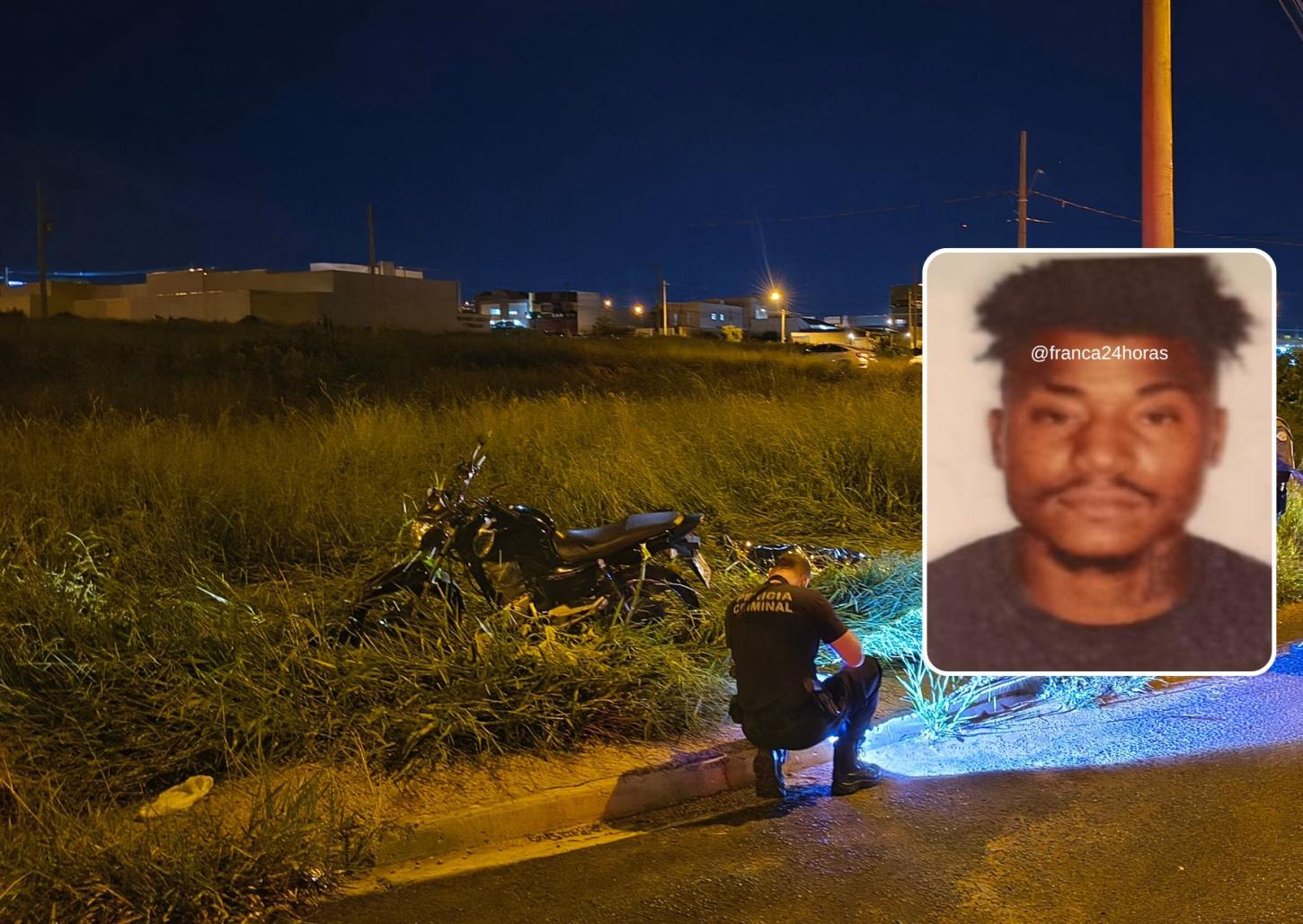 Homem de 31 anos bate moto em poste e morre no Jardim Pulicano