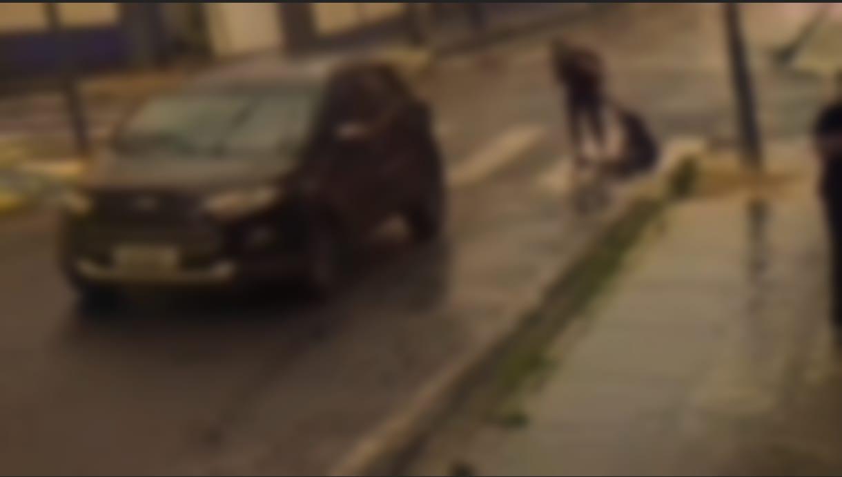 Menino de 8 anos fica ferido em acidente na rua Major Claudiano no Centro