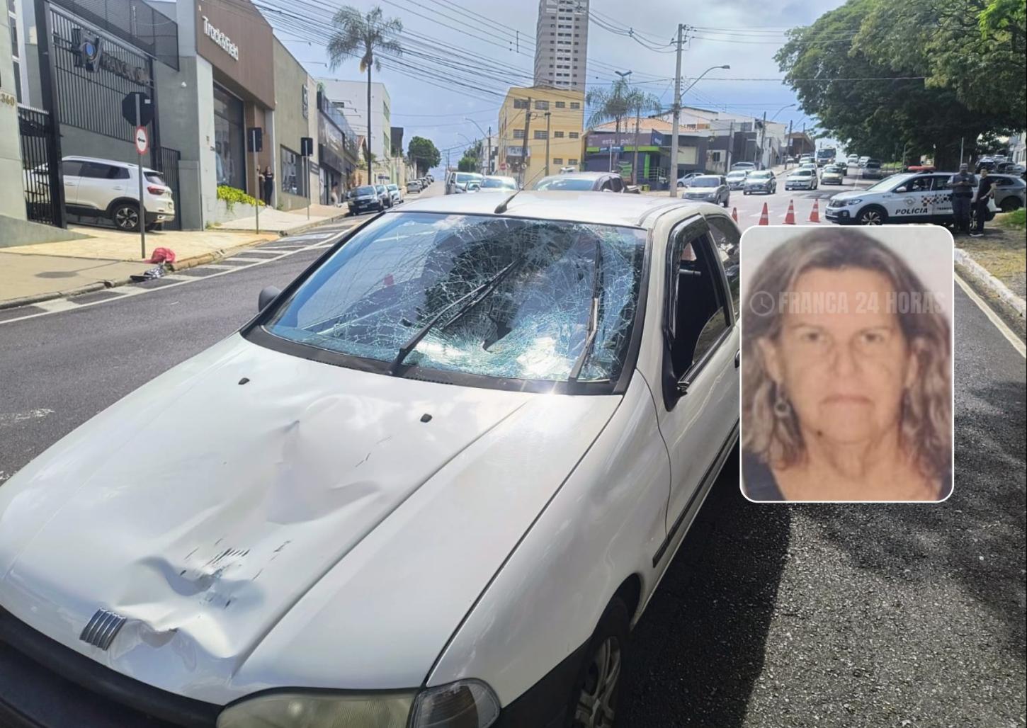 Morre idosa que foi atropelada por carro na avenida Major Nicácio