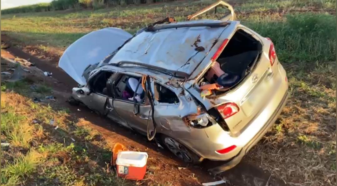 Acidente na rodovia Altino Arantes deixa três feridos em Orlândia