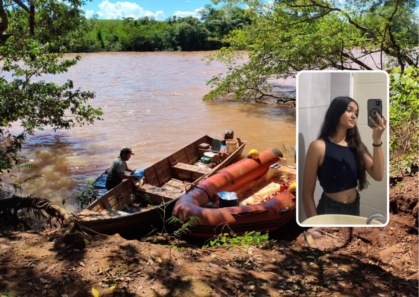 Adolescente que estava desaparecida é encontrada no Rio Sapucaí 