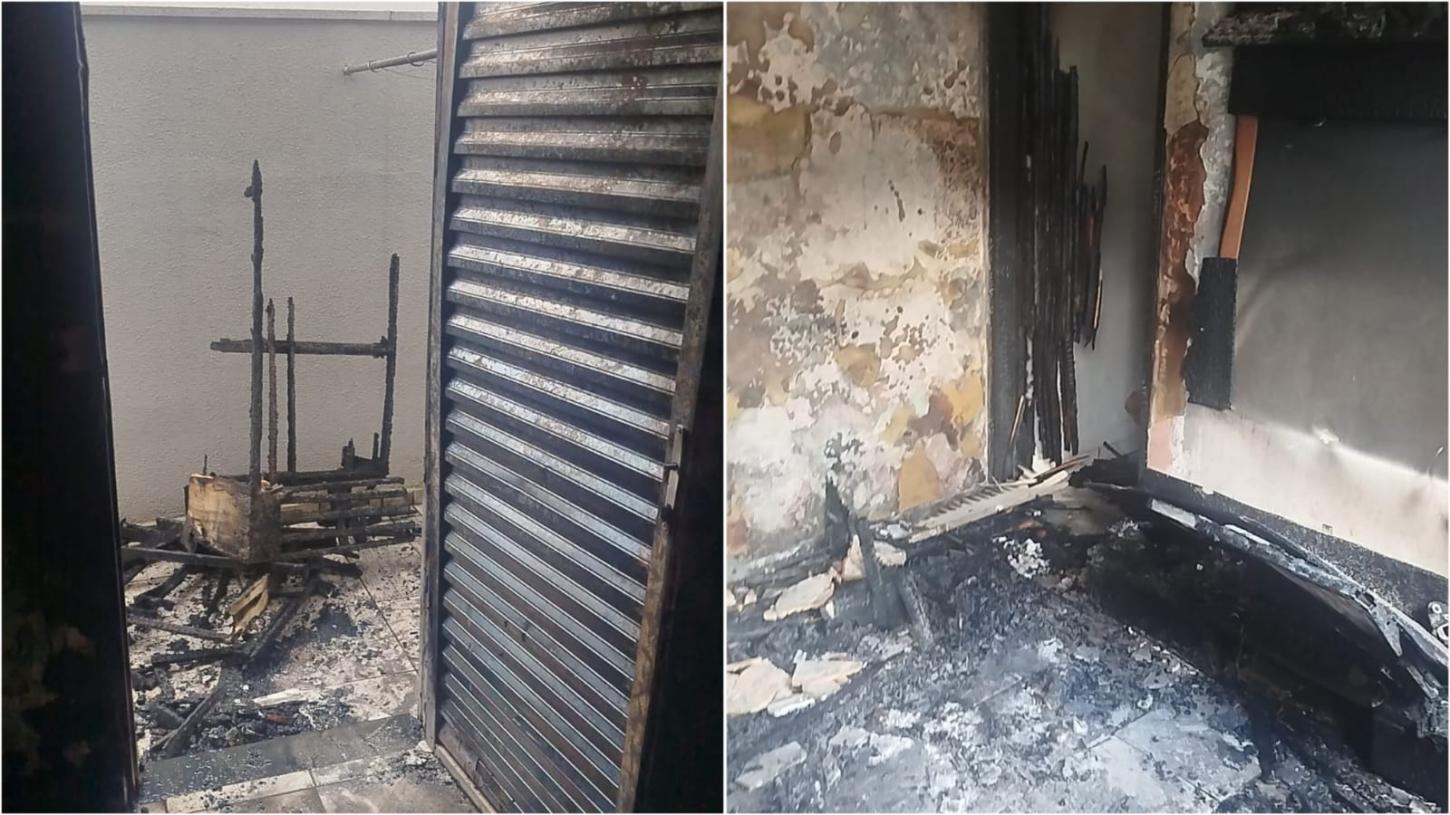 Fogo em residência no City Petrópolis é controlado por moradores