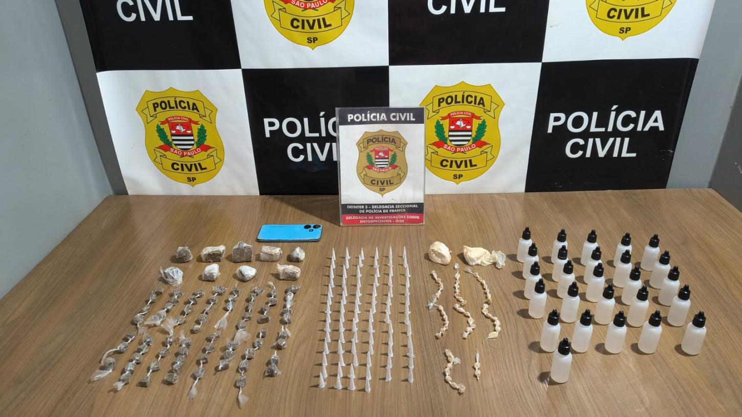 Homem é preso pela DISE com drogas em casa com energia elétrica furtada