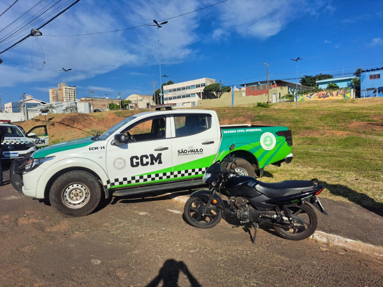 Homem é preso pela GCM após ser flagrado com moto furtada