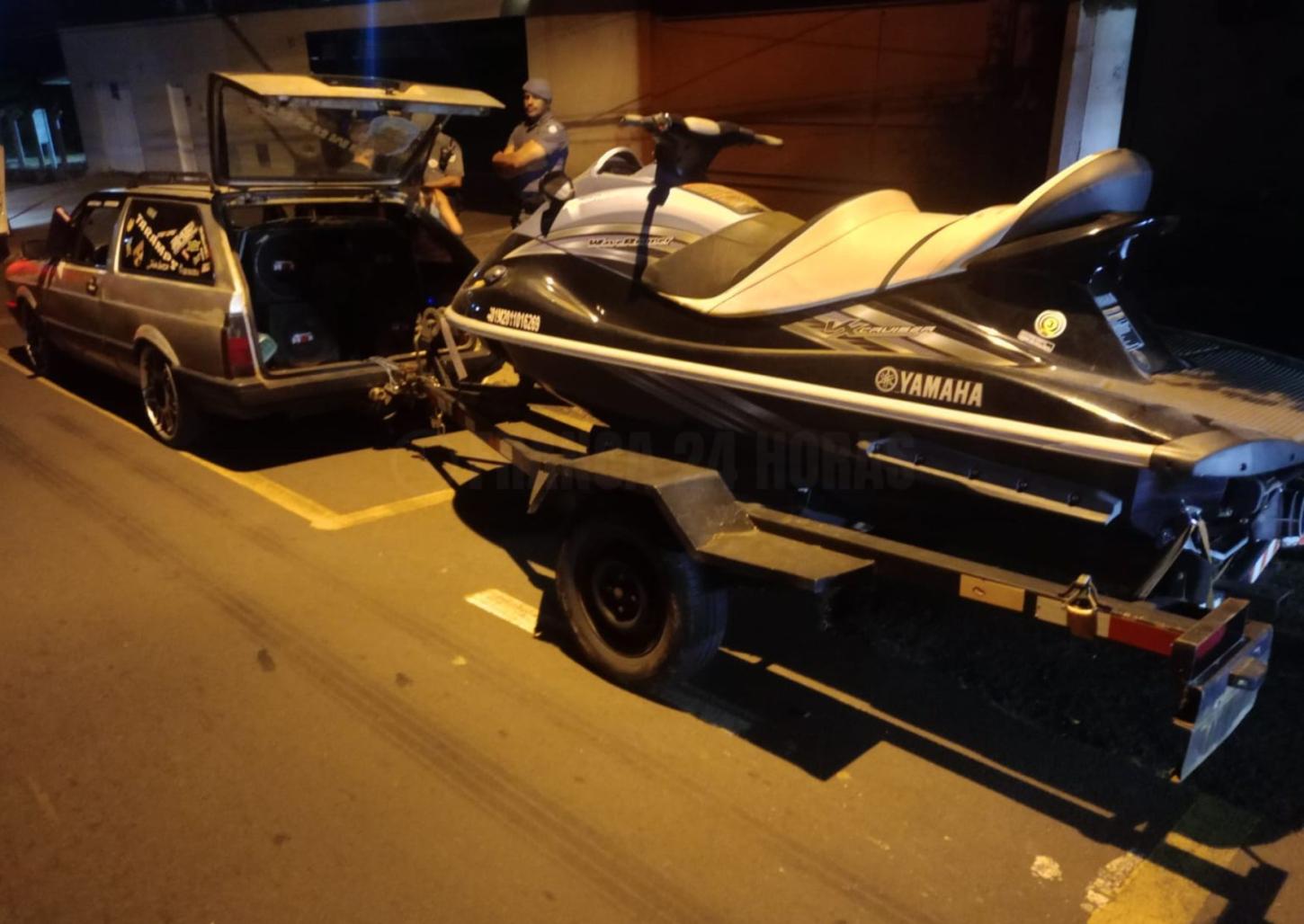  Moto aquática furtada no Cambuí é recuperada pela PM no Aeroporto