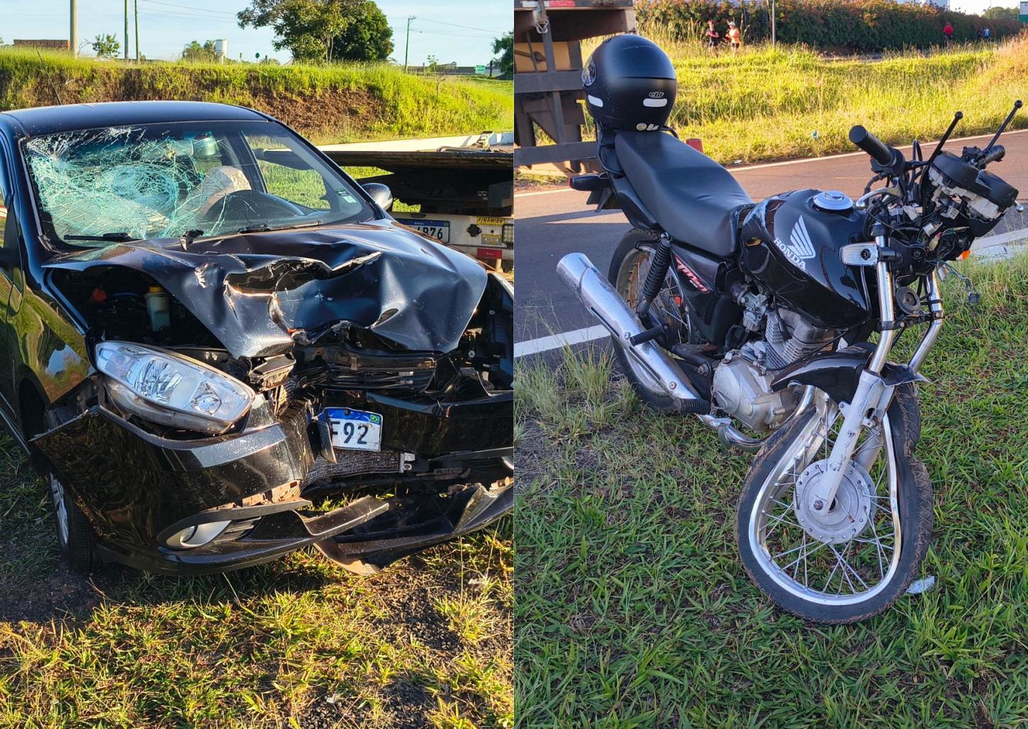 Motorista na contramão causa grave acidente na Cândido Portinari; assista 