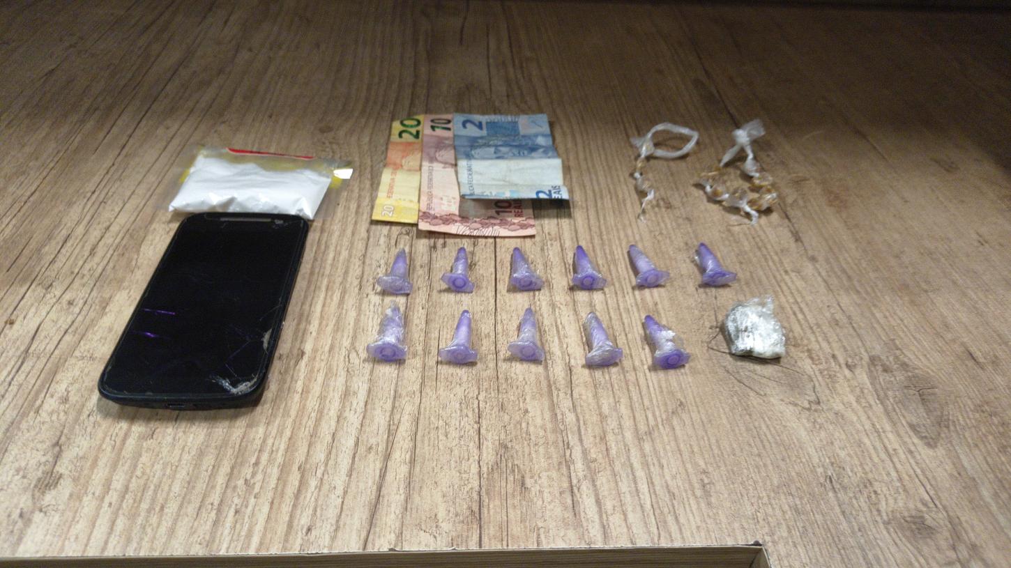 Adolescente é detido pela quarta vez com drogas; ele foi liberado