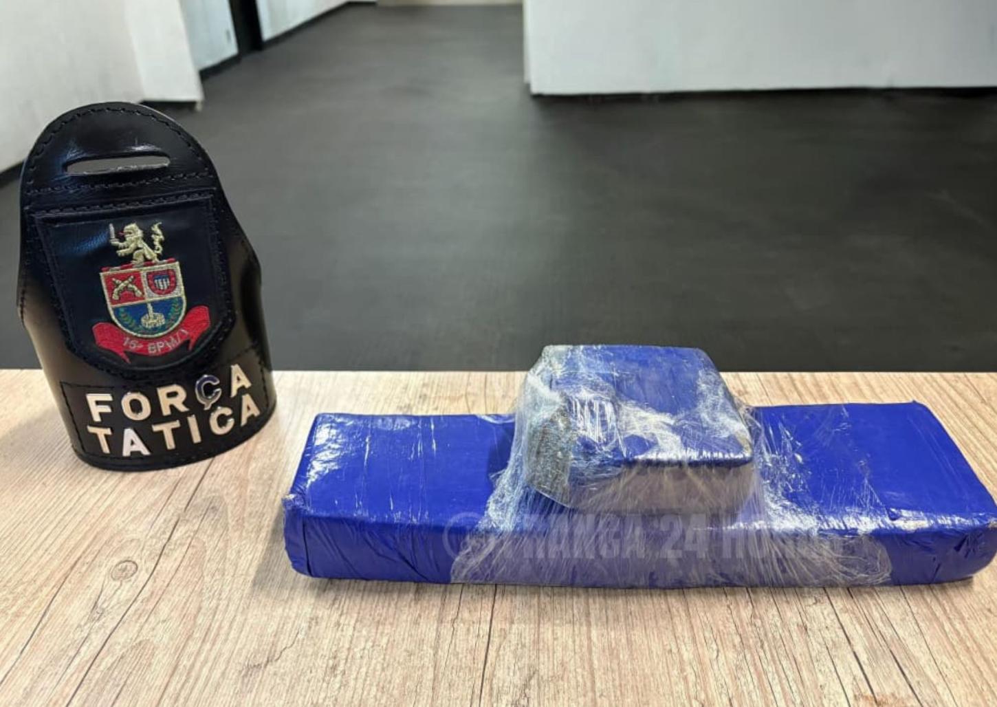 Força Tática prende entregador por tráfico de drogas no Meireles 