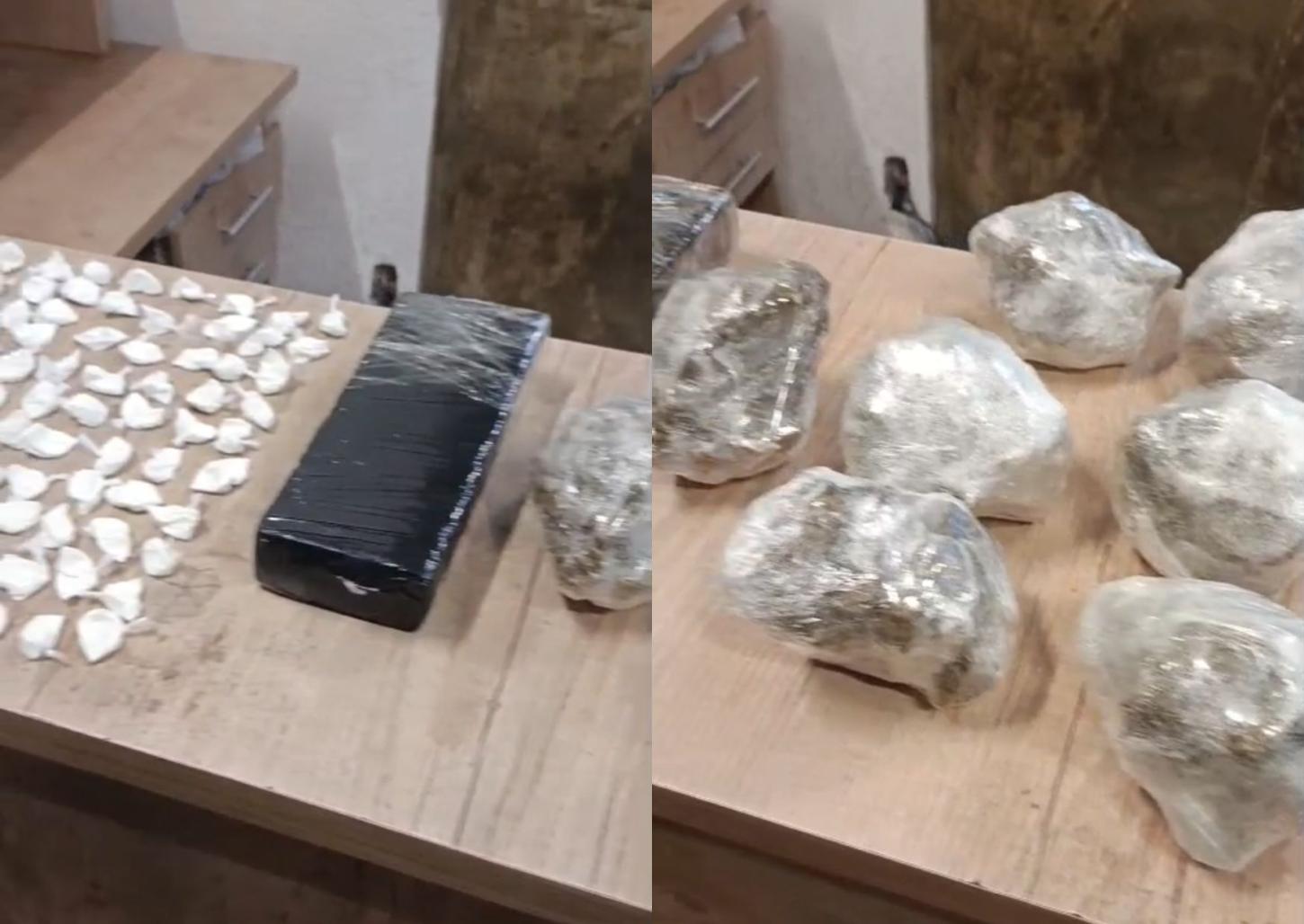 Força Tática prende traficantes que guardavam drogas em ferro-velho