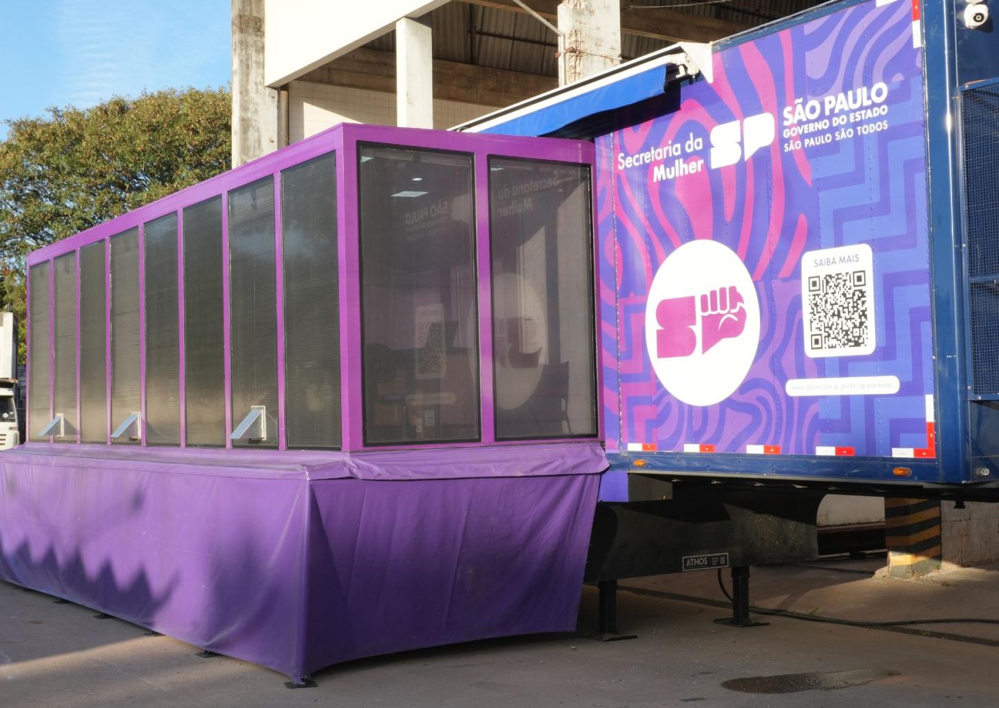 Franca recebe carreta do Circuito Integrado de Proteção às Mulheres