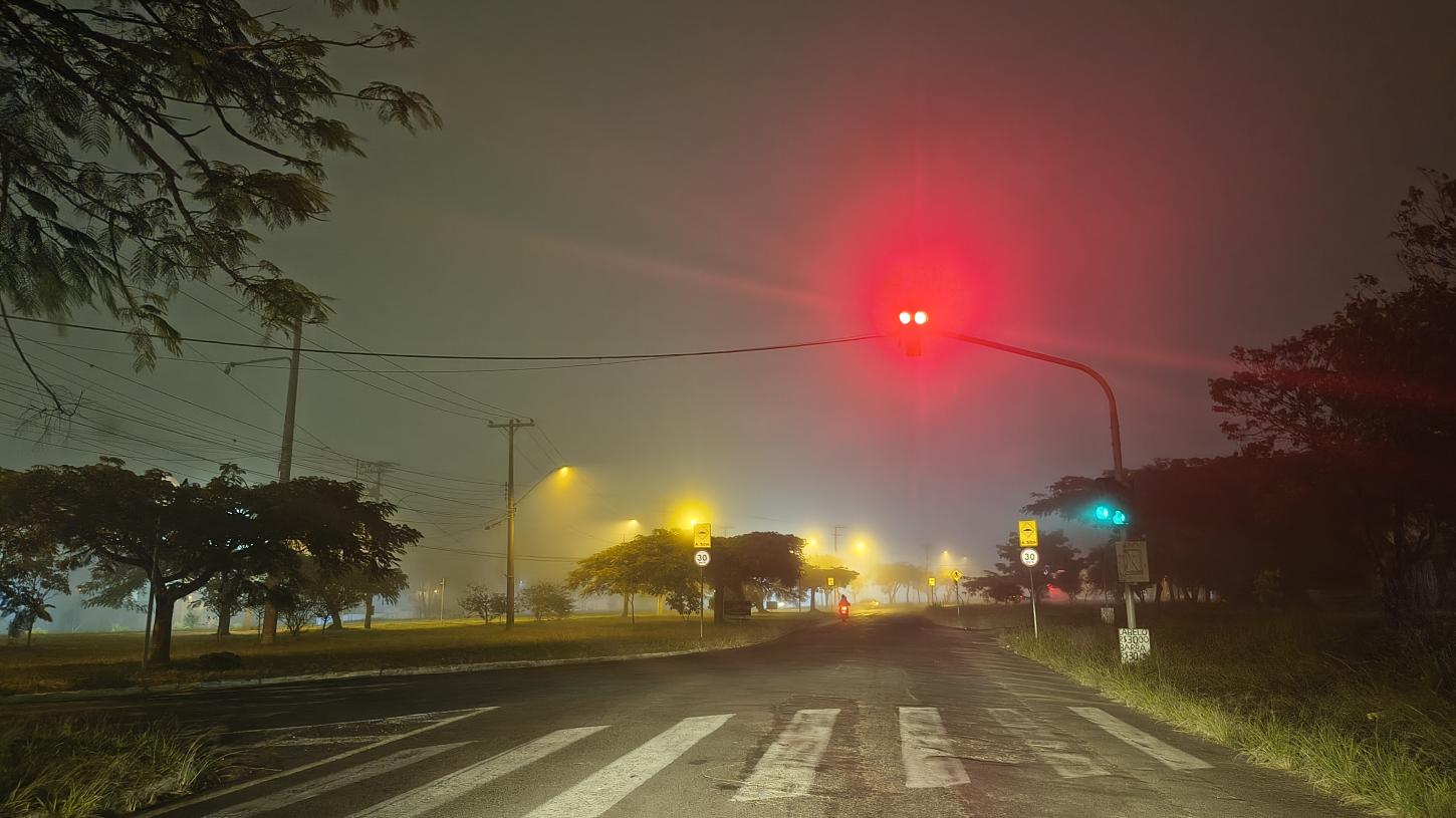 Frente fria provoca mudança no tempo e traz chuva para Franca