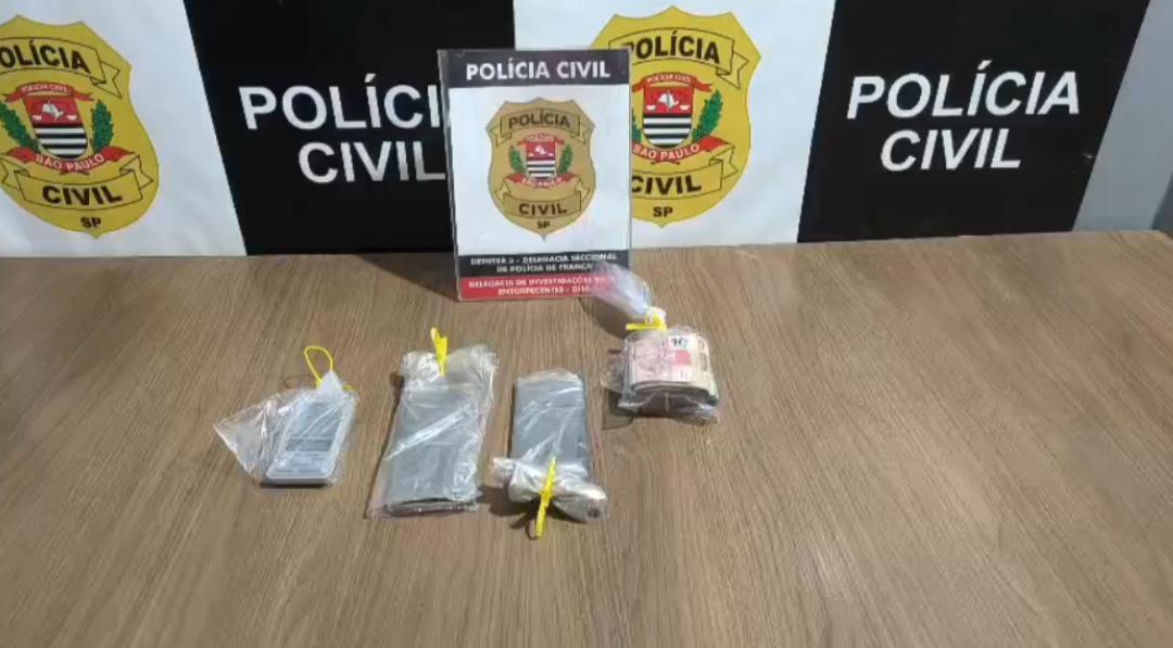 Homem é detido com mais de R$ 10 mil após denúncias por tráfico de drogas