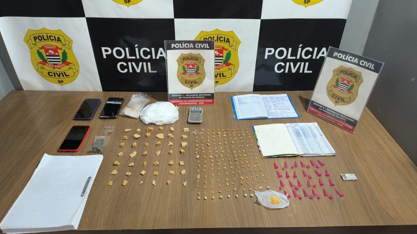 Homem é preso pela Dise por tráfico de drogas e falsificação de documento 