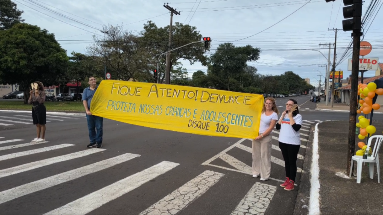 Cras realiza pedágio educativo contra o abuso e exploração sexual 