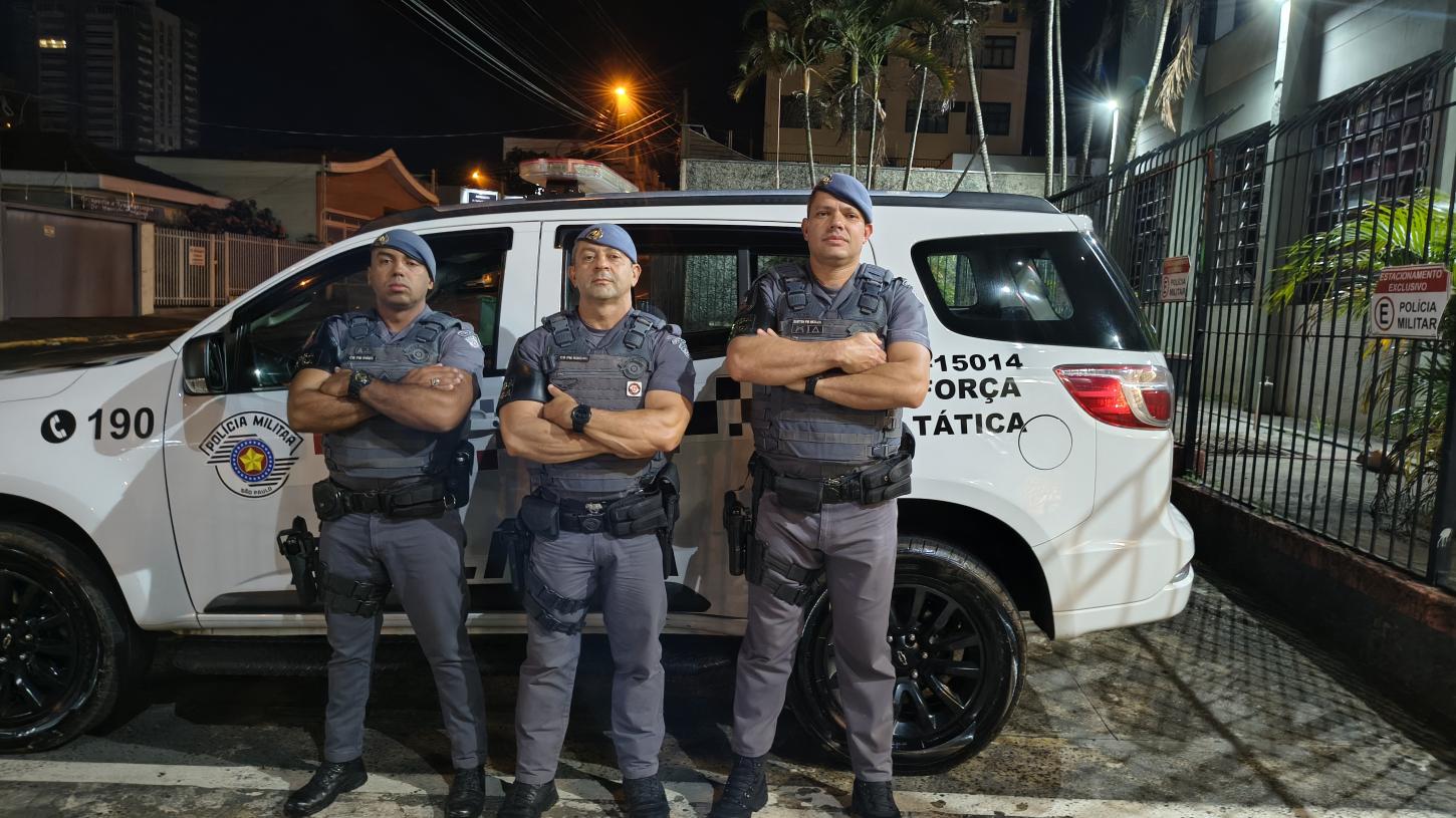 Policiais da Força Tática capturam ladrão em avenida do Jardim Luiza I