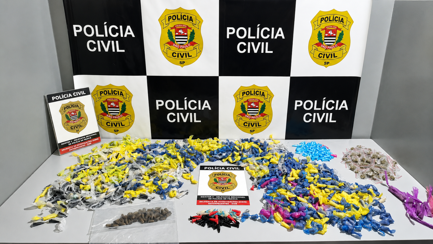 DISE prende mulher com mais de dois quilos de drogas prontas para venda 