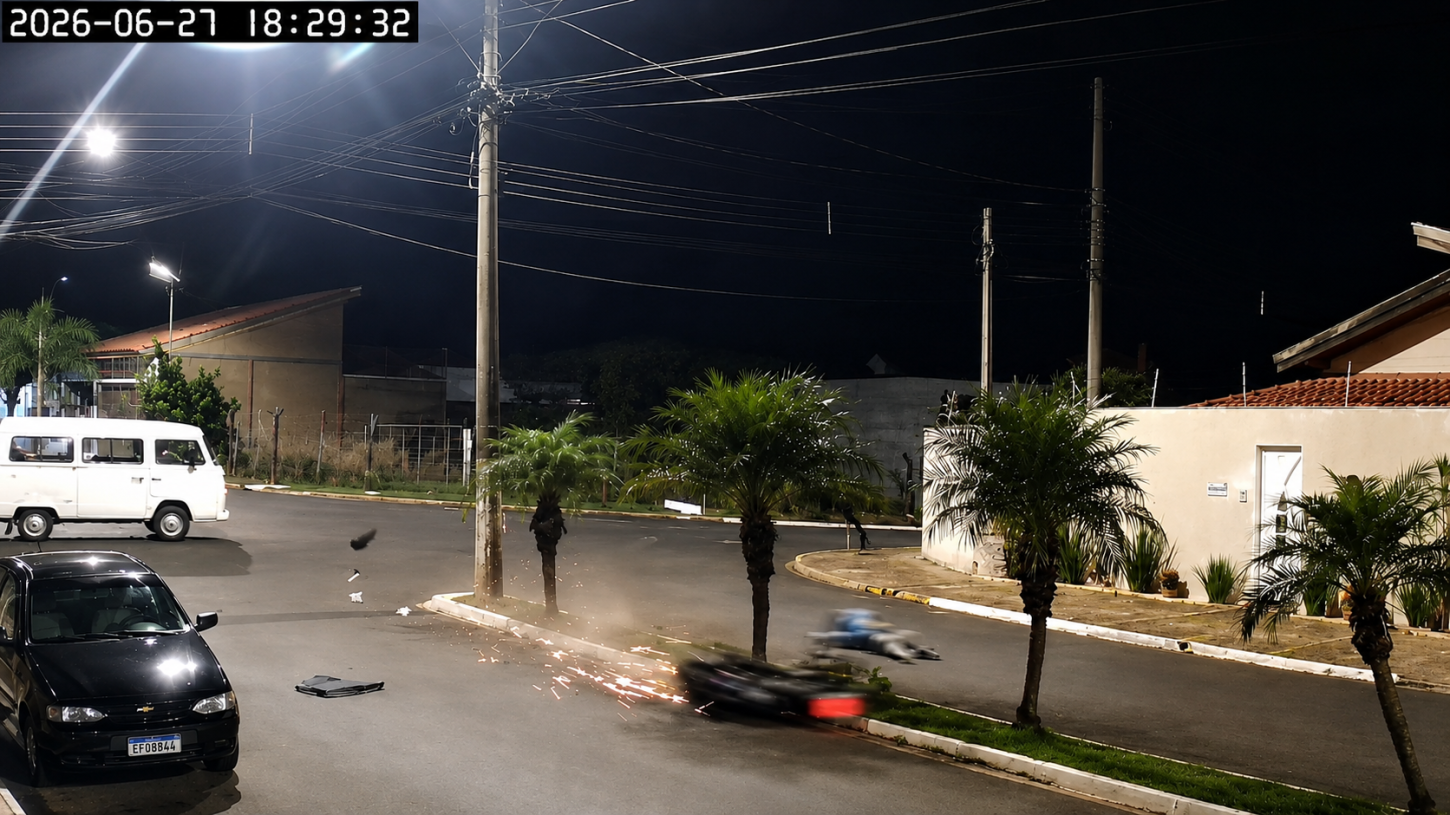Motociclista que sofreu acidente em Patrocínio Paulista continua internado