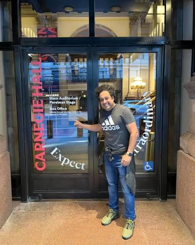 Aqui, Diego Figueiredo no Carnegie Hall