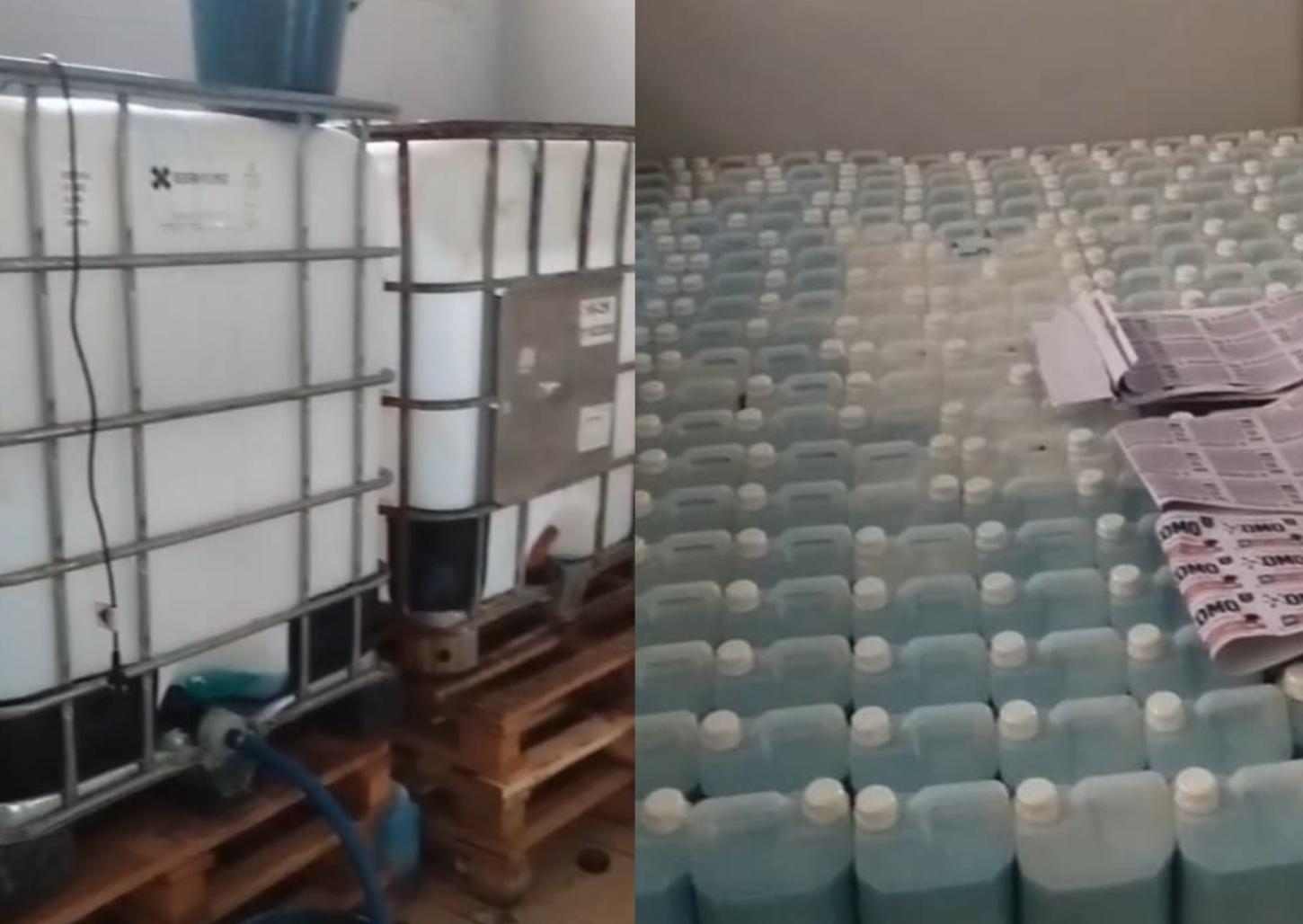  Força Tática fecha fábrica clandestina de sabão no Jardim Riviera