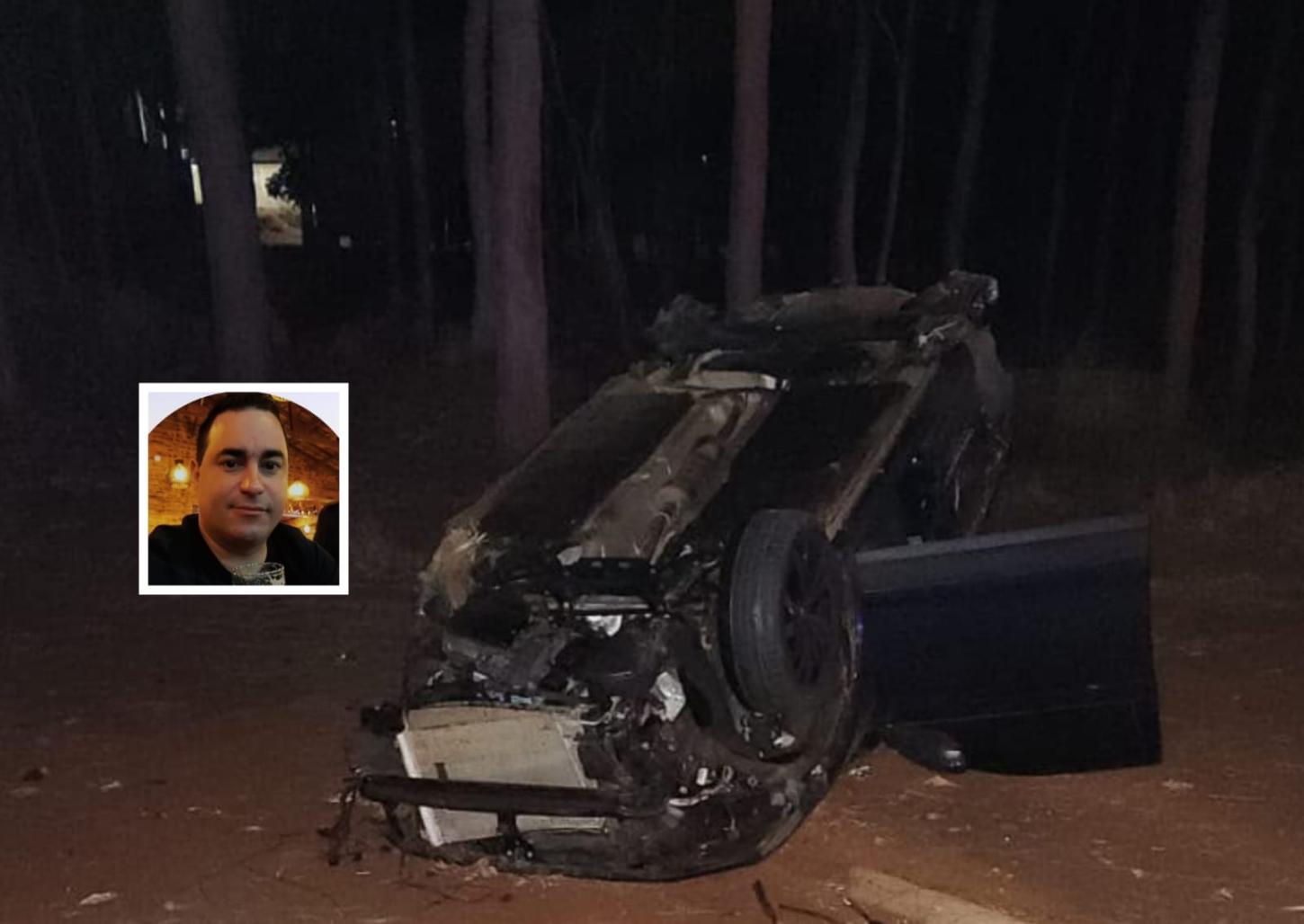 Homem de 39 anos morre após capotar veículo em rodovia