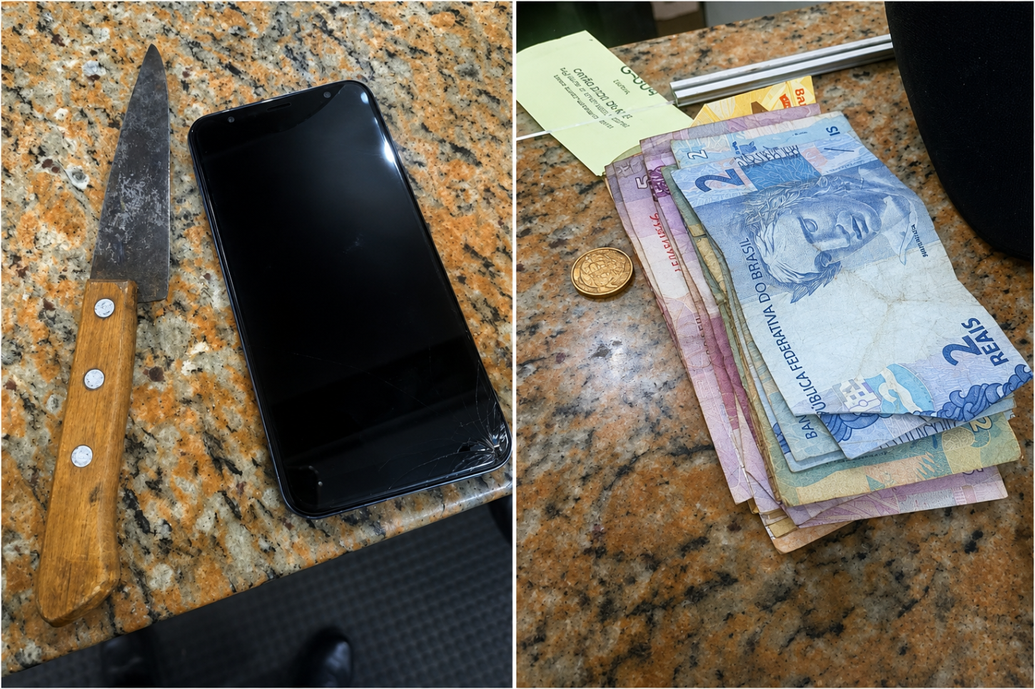 Homem é detido pela GCM com faca e celular sem procedência na Estação