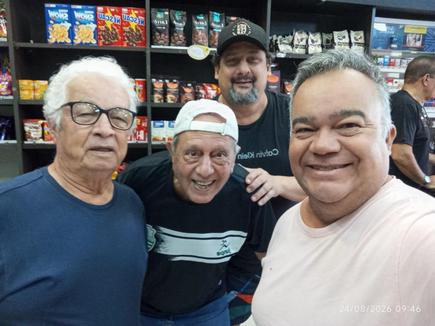 Aqui selfie da gente e do amigão fotógrafo Márcio Duarte
