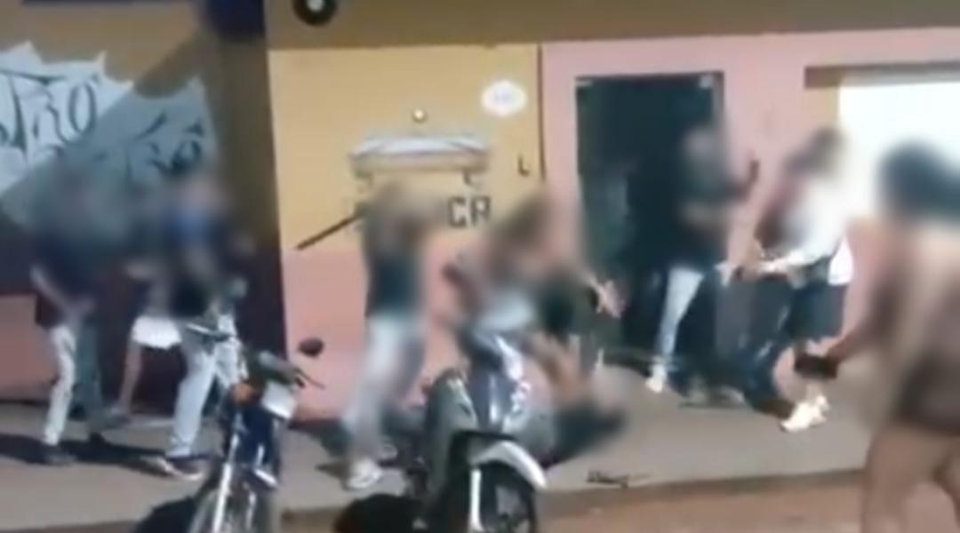 Briga generalizada com golpes de madeira é registrada em Orlândia