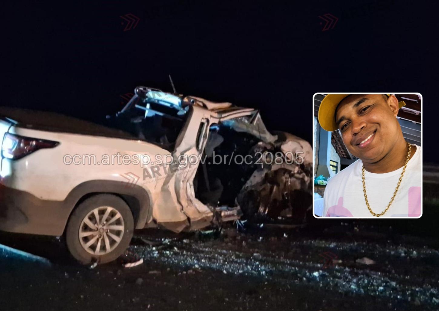 Colisão frontal entre veículos deixa um morto na região de Franca