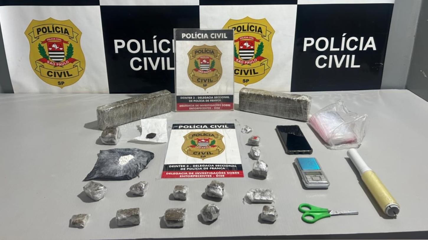 Homem que escondia drogas dentro de casa é preso pela Dise 