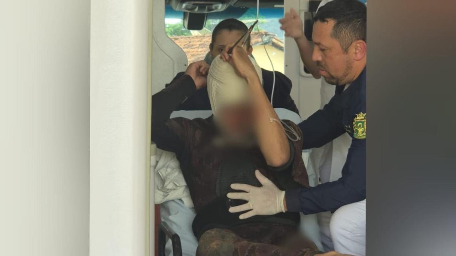 Mergulhador atingido por arpão, passou por cirurgia e está consciente 