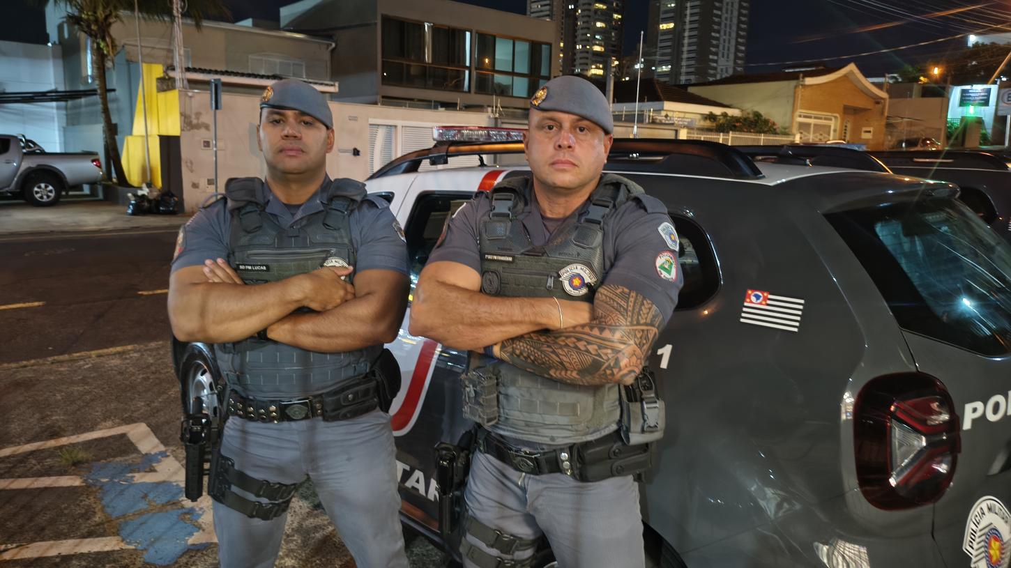  Ladrão é capturado por policiais no condomínio Franca Garden