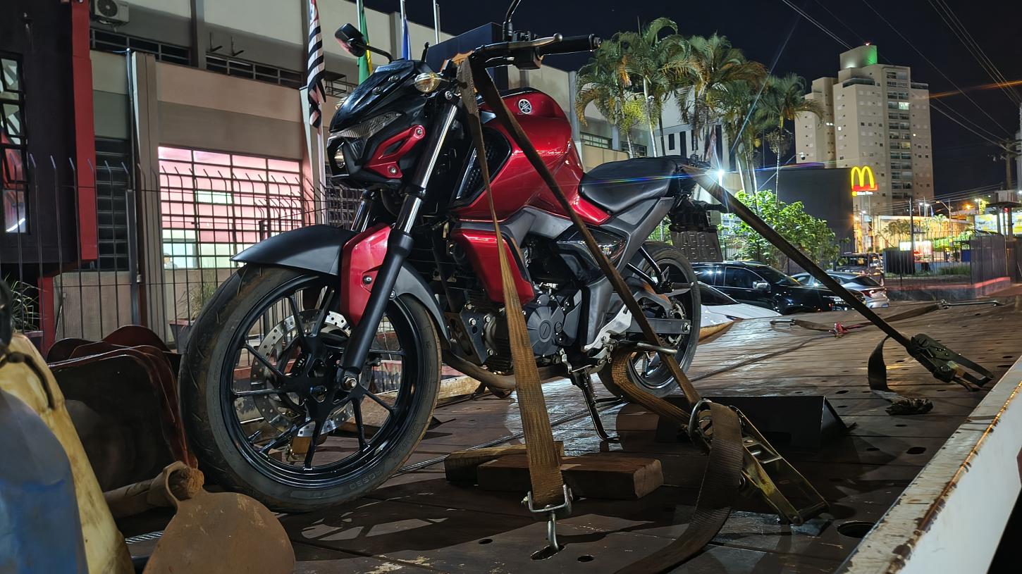 Moto furtada em Franca é recuperada pela Polícia Militar no Buritizinho 