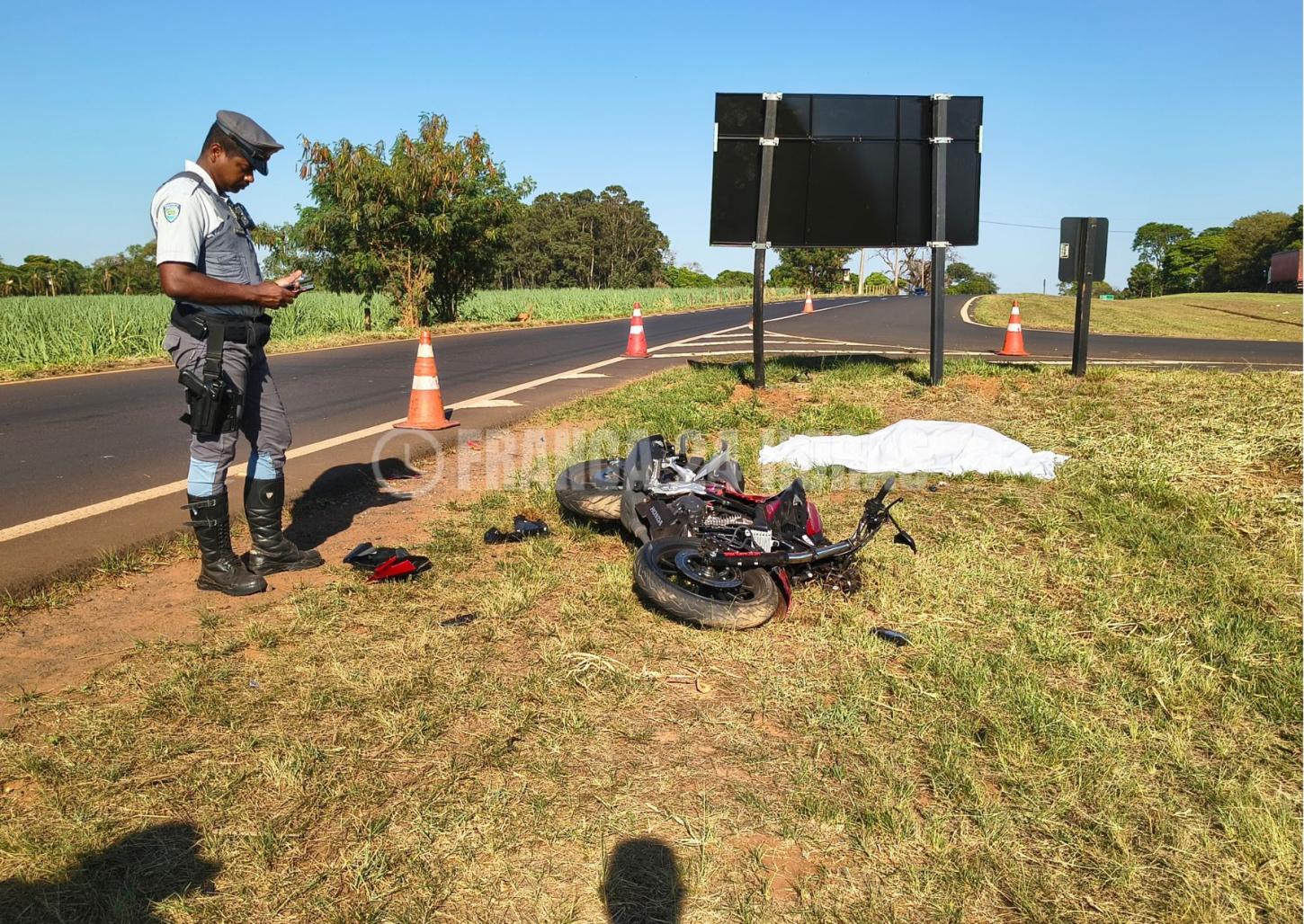 Motociclista que morreu na Fábio Talarico será sepultado hoje (28)