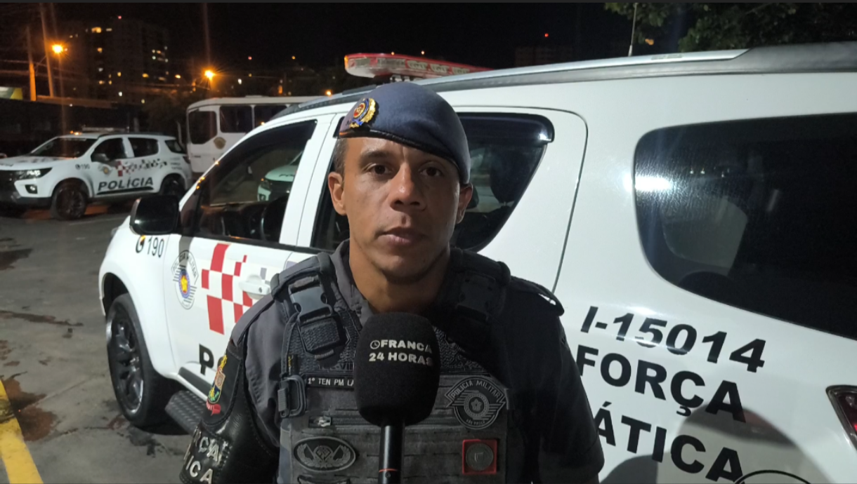 Operação da Força Tática termina com um apreendido e três presos em Franca 