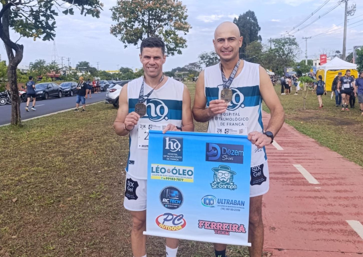 Policiais militares se destacam em corrida realizada em Franca