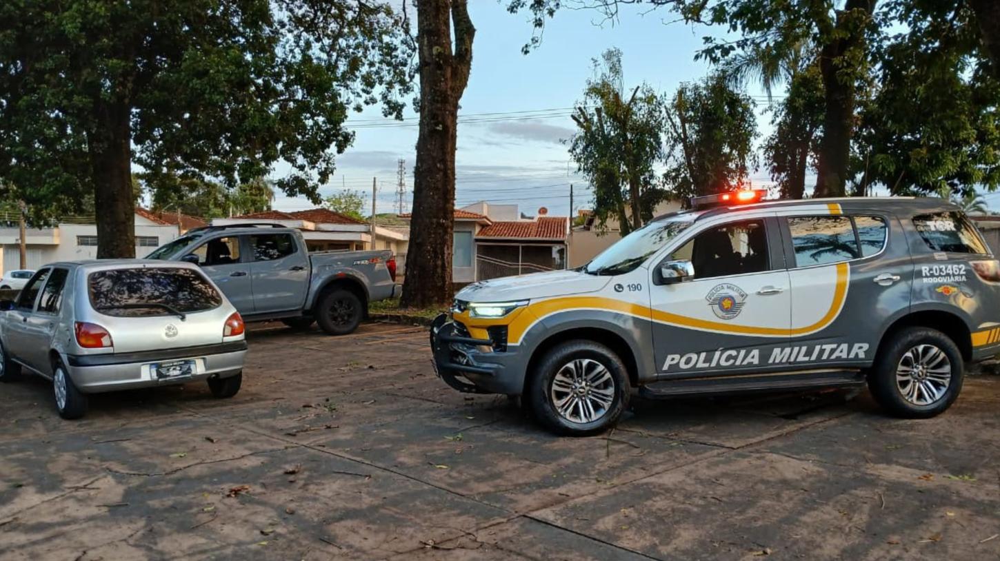 Trio é detido em Batatais após furto de caminhonete em Franca