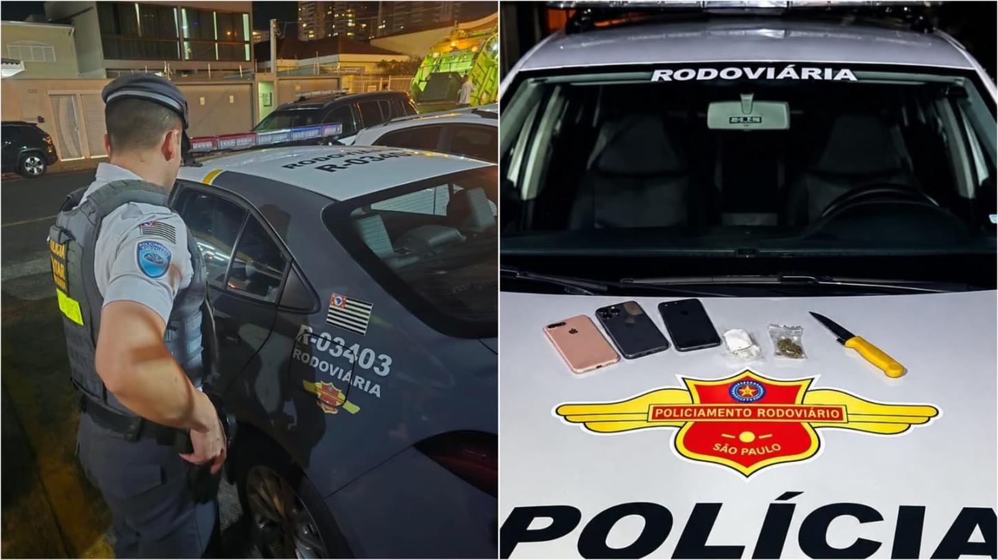 Trio é preso após tentativa de roubo a posto de combustíveis em Franca
