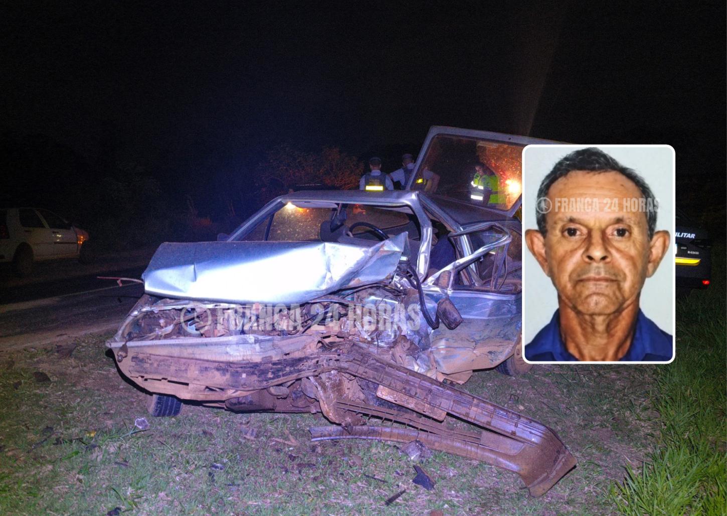 Homem de 60 anos morre em acidente na rodovia Felipe Calixto 