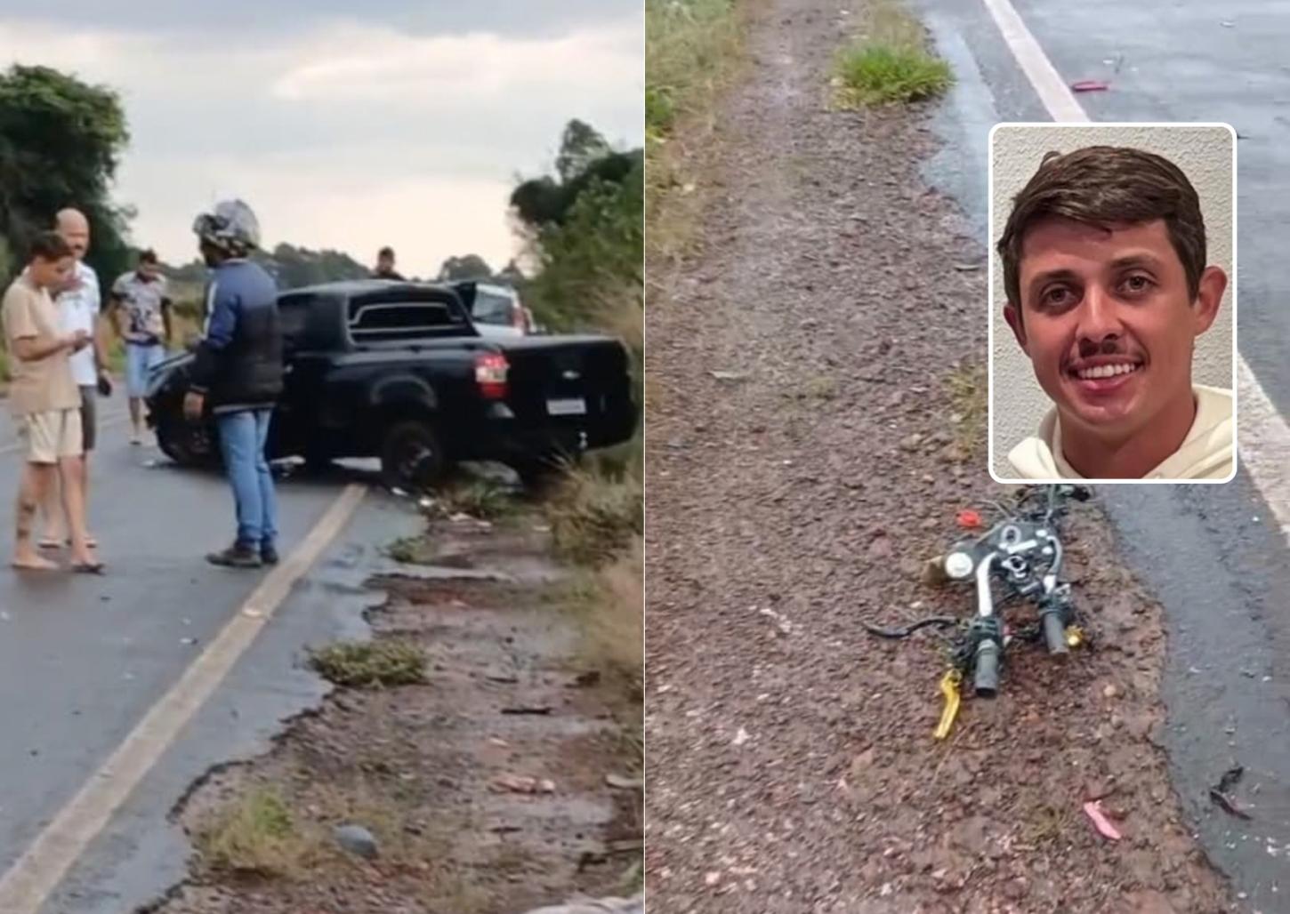 Motociclista de 19 anos morre em grave acidente em Ibiraci (MG)