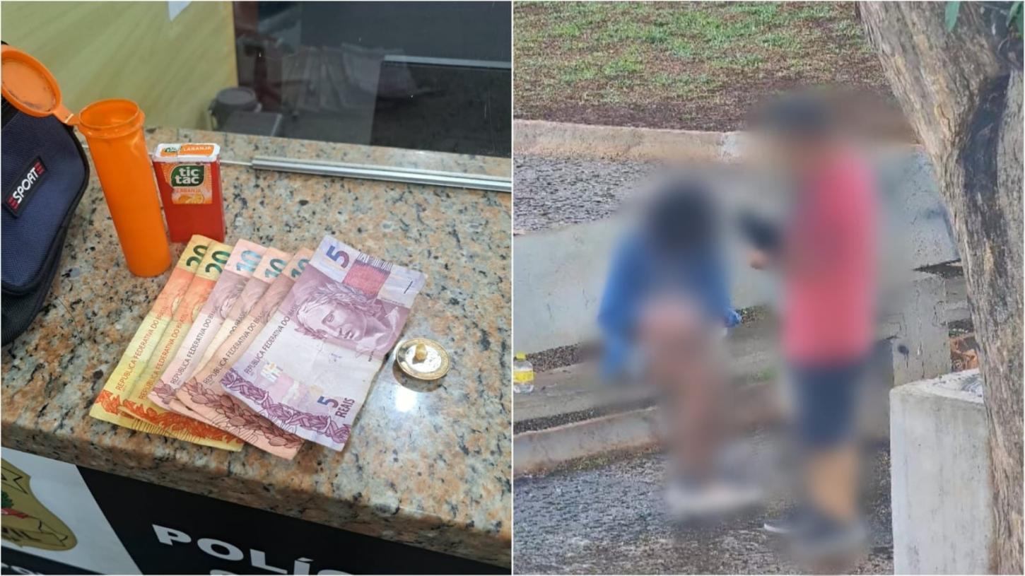 Mulher é detida pela GCM com pedras de crack na praça Barão